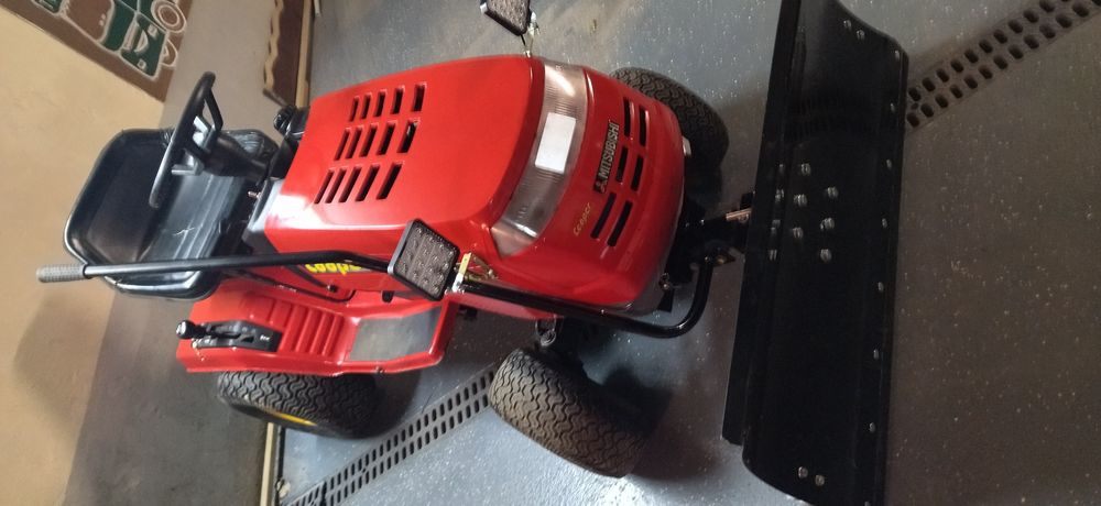 Traktorek kosiarka Cooper +pług śnieżny