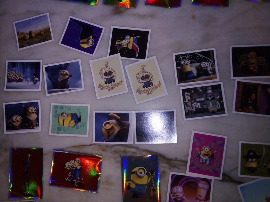 Conjunto de Cromos Minions/Abatons
