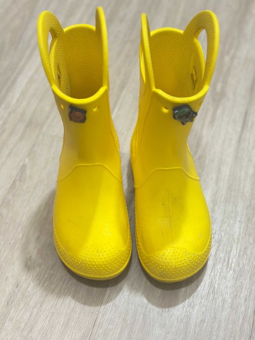 Гумові чоботи Crocs, дитячі гумові чоботи