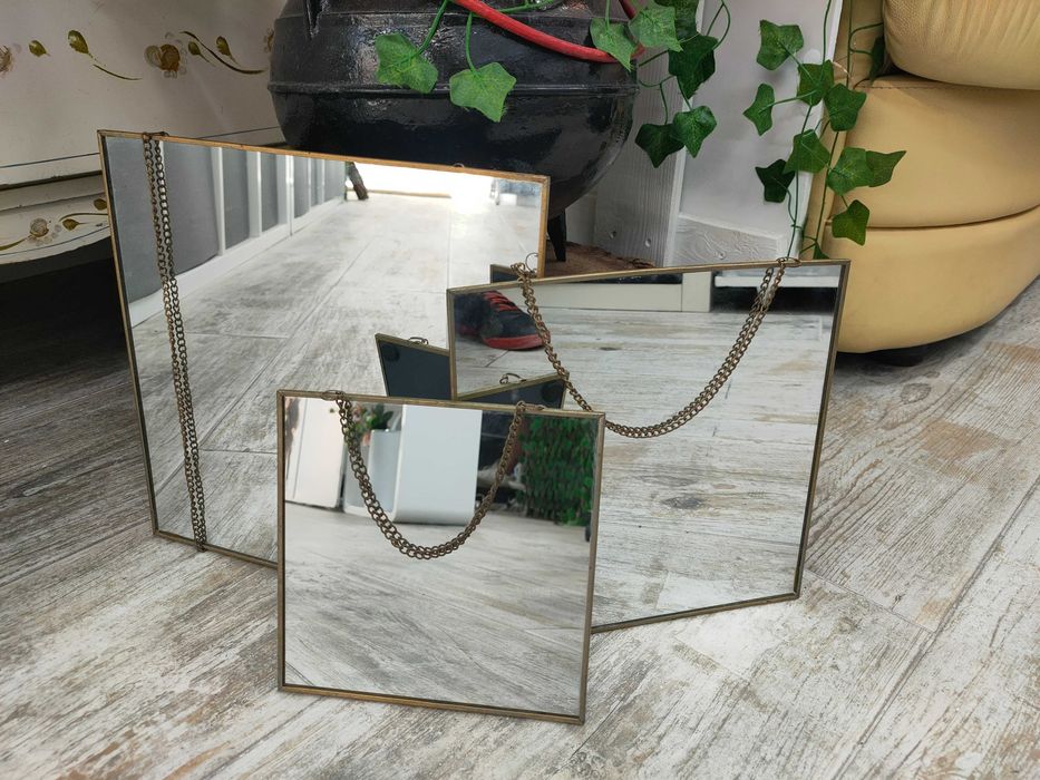 3 espelhos decorativos