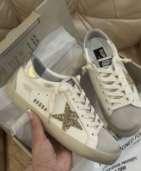 Кеди кросівки GGDB Golden Goose Super-Star Голден Гус