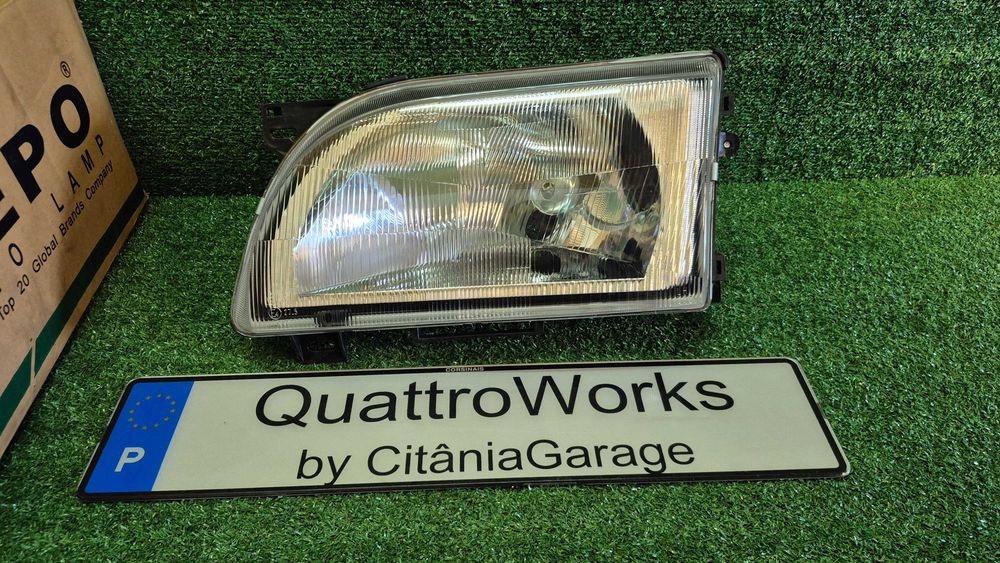 Otica Farol Esquerdo Ford Transit 1995 a 2000 Ref. 431-1151L-LD-EM NOVO DEPO
