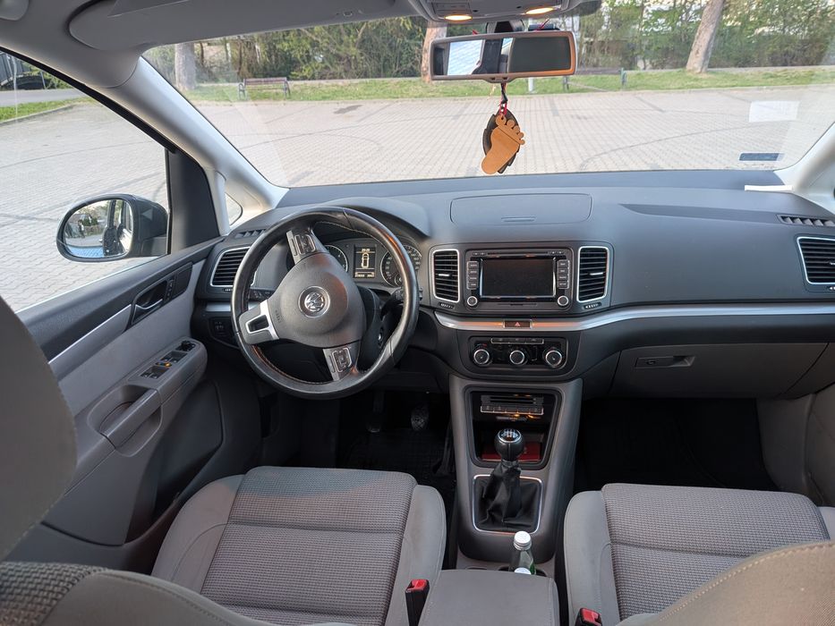 VW Sharan 2.0 TDI 2010r manual 5 osób