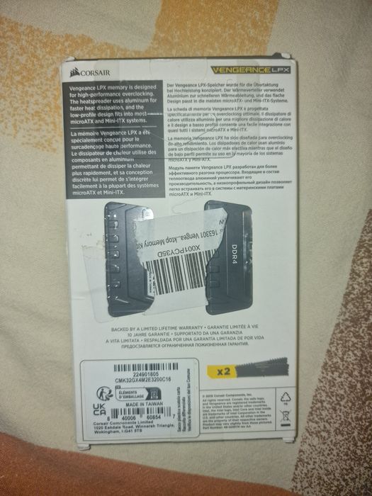 RAM 32 GB Corsair