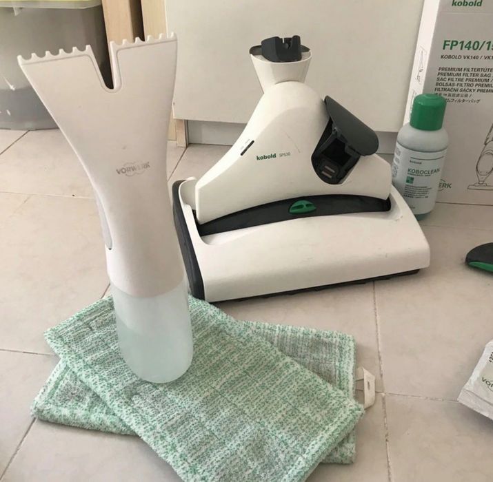Kobold VK150, da Vorwerk: SP530 - Duoclean e EB370 - bate-escova
