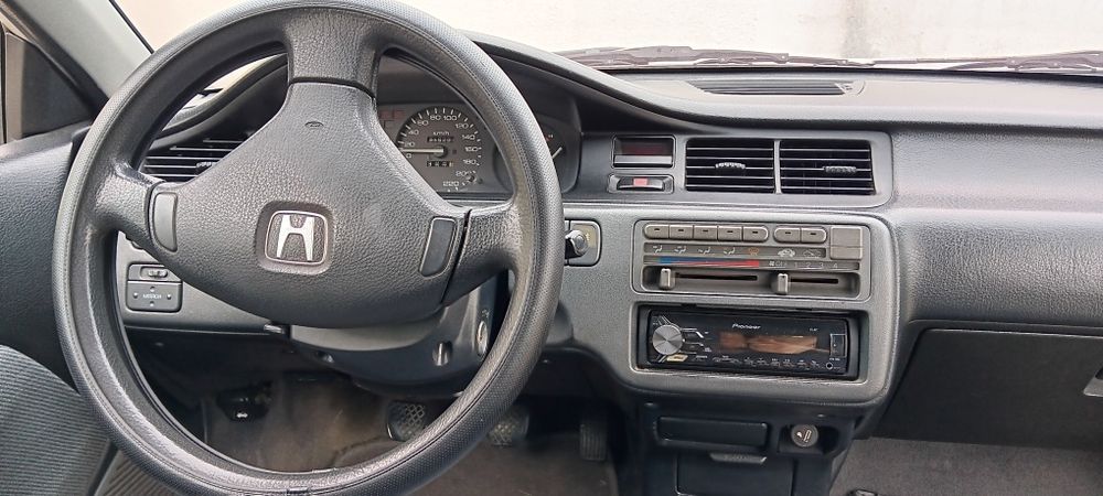 Carro Honda civic EX cinza