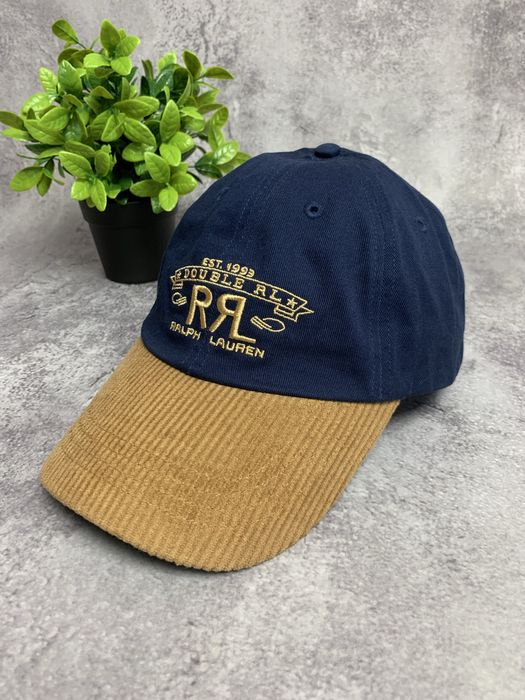 Кепка Ralph Lauren Double RL RRL з шкіряним ремінцем картуз