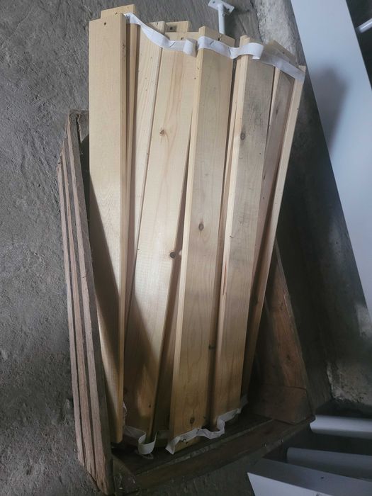 Łóżko 140 x 200 cm metalowe, białe