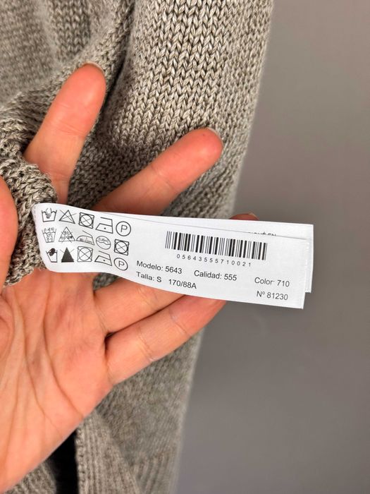 Massimo Dutti  bluzka top kamizelka tunika bez rękawów golf S 36