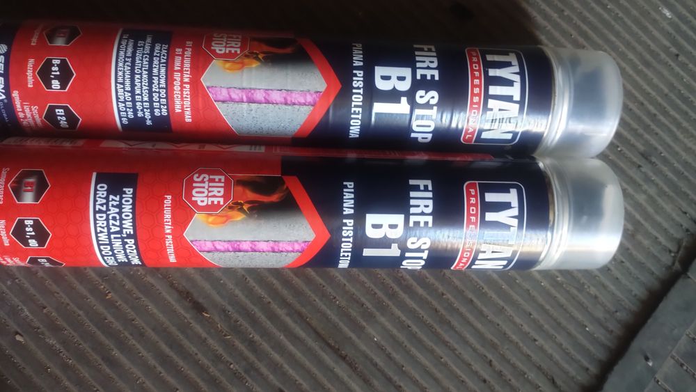 Tytan Ogniochronna pianka B1