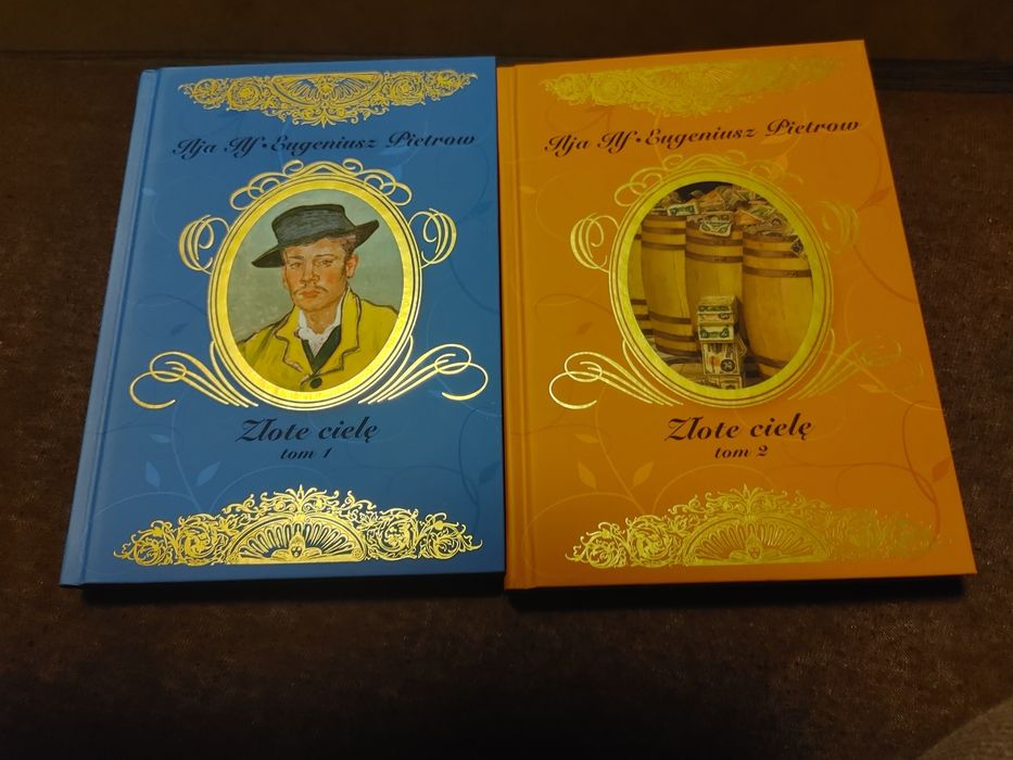 I. Ilf E. Pietrow Złote cielę komplet tom 1 i 2. Kolekcja Hachette