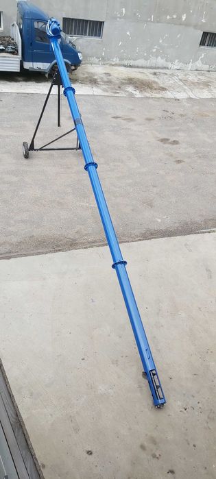 Винтовой конвейер, шнековый погрузчик, транспортер зерна, 108х8х380