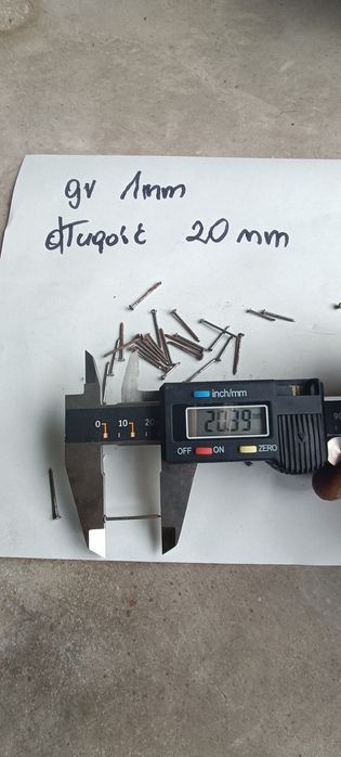 Gwoździe  małe szewskie meblarskie 13mm , 20mm