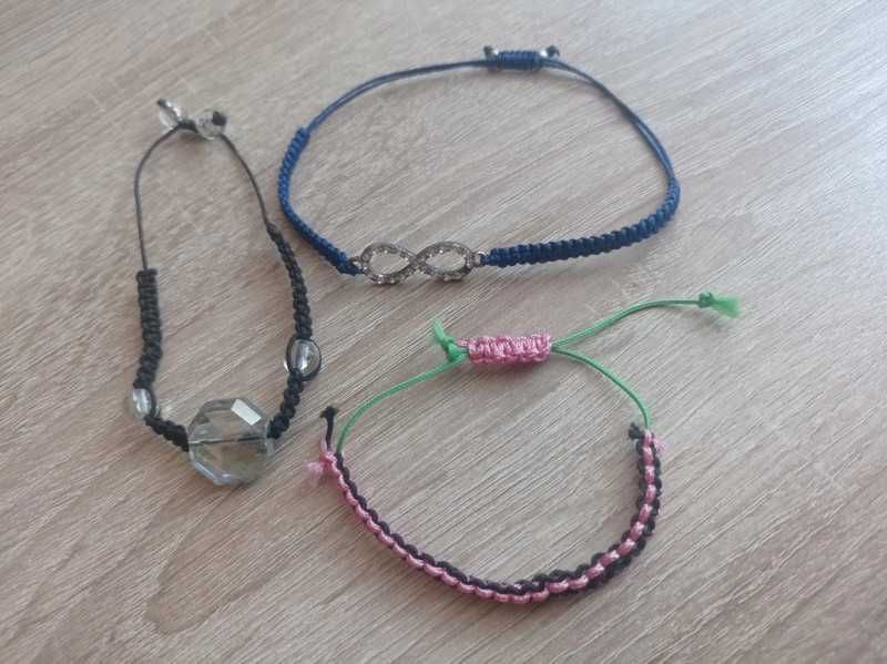 Zestaw 3 bransoletki