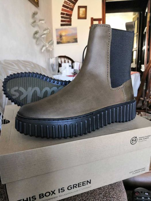 Челсі  женские clarks кожа