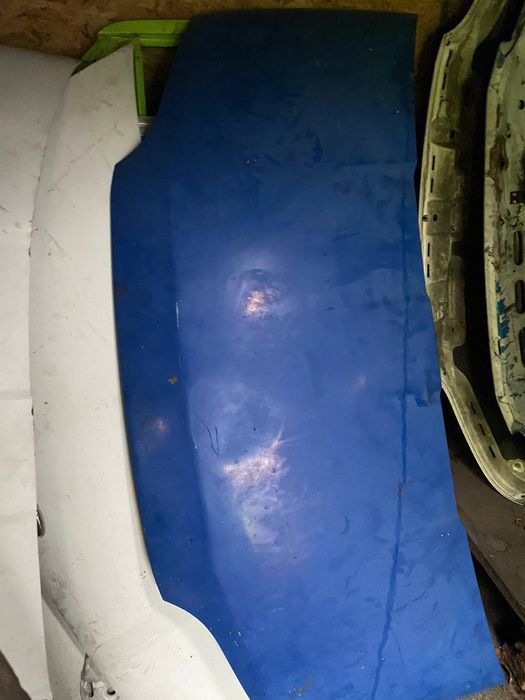 Капот/Форд/ Ford transit 2.5 tdi-di-d 1990-2000 год белый синий