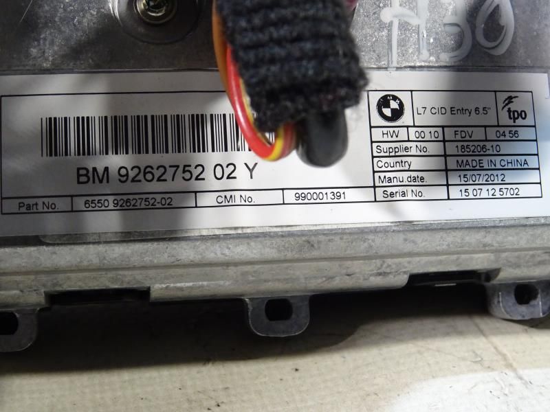 Display / ecrã de informações BMW 1 (F20)
