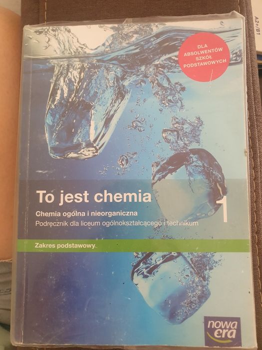 Podręcznik do chemii klasa pierwsza technikum/liceum