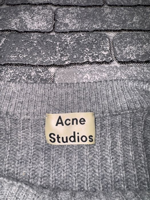 Светр Acne Studios  java l rib вовняний