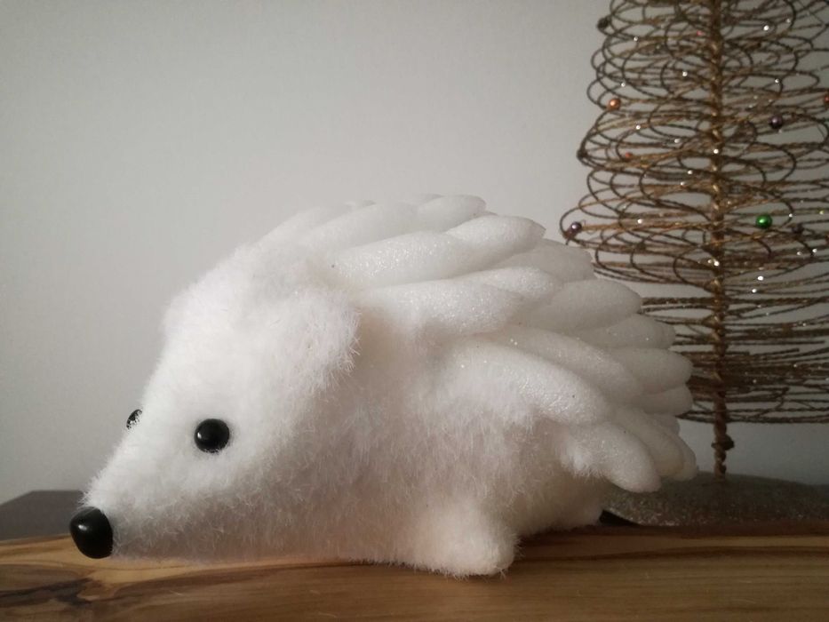 Figura decorativa, Ouriço branco