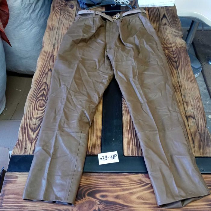 Spodnie skórzane damskie 28-49p