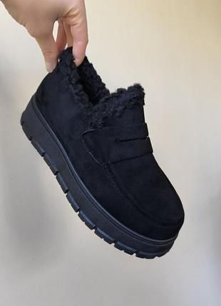 Зимові лофери. Лофери тедді