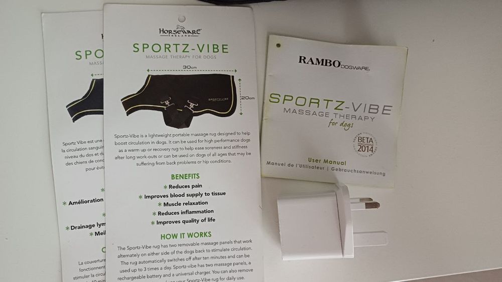 Массажная  попона  от Horseware для собак  xs