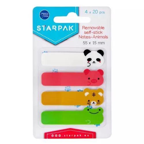 Zakladka Ind 15X55 4X20K Animal B/C 24/1008. Starpak. Nowy Produkt