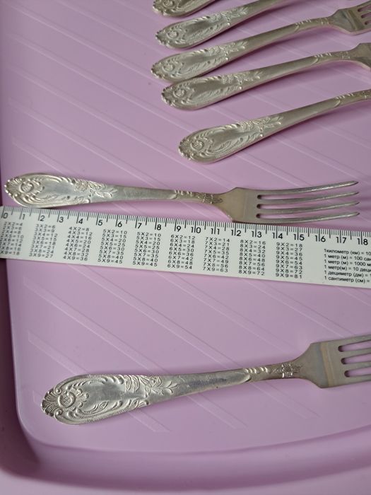 Вилки ЗИШ МНЦ 2- 20 мельхиор: 1 700 грн. - Коллекционирование