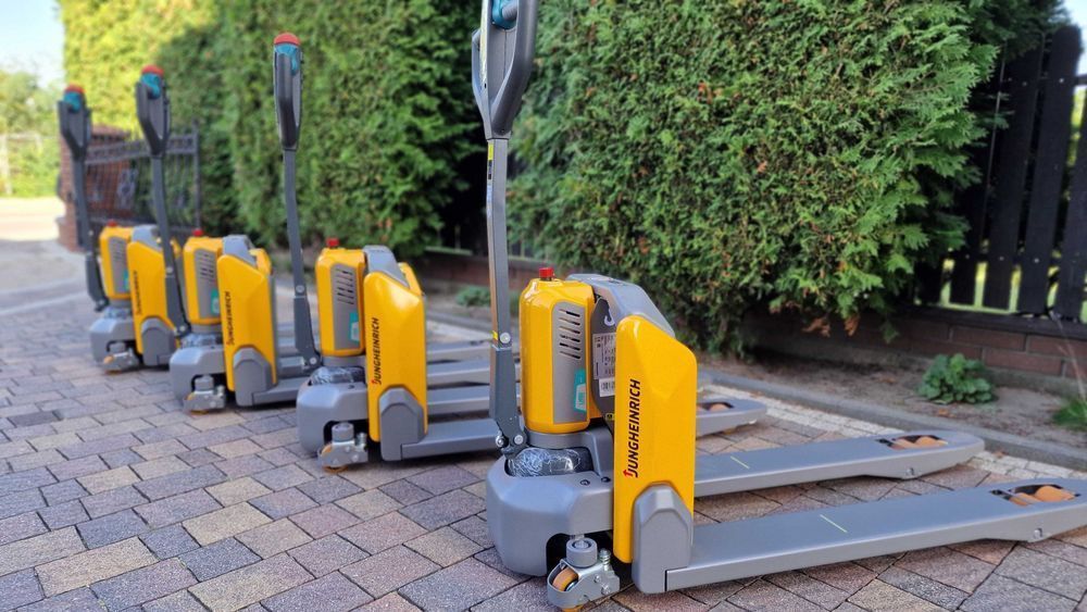 Nowy Jungheinrich Elektryczny Wózek Paletowy 115cm Paleciak 1500kg