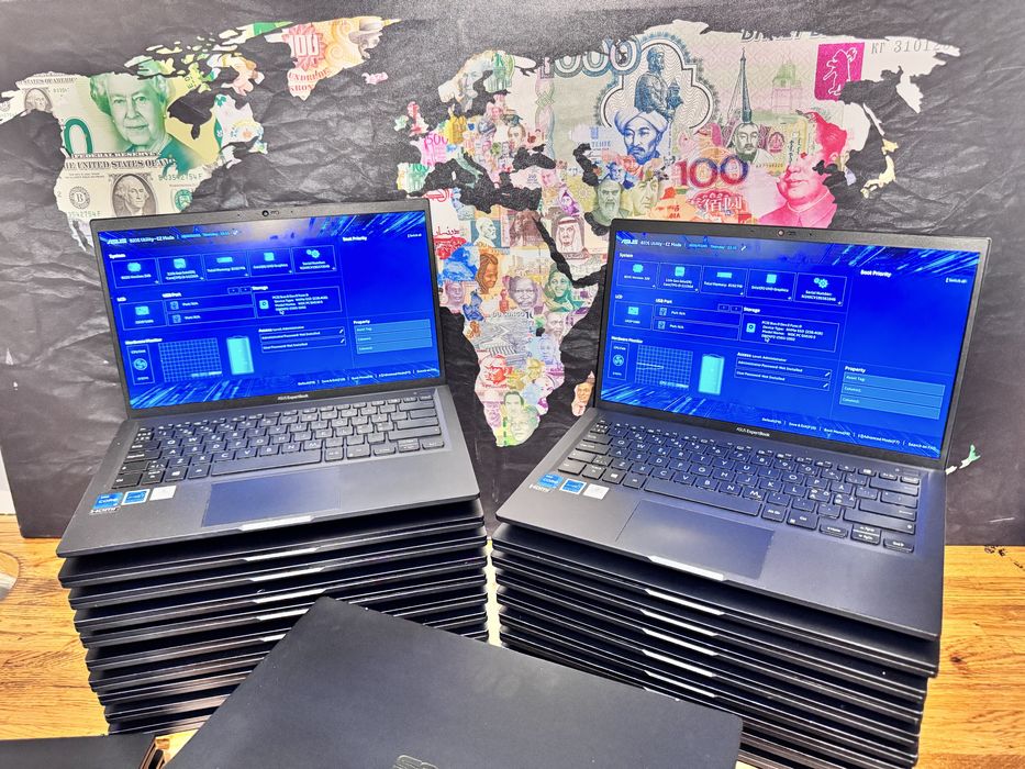 ASU’s ExpertBook i3-1115G4 • 8Gb • 256 gb NVMe  Model b1400C 30шт.