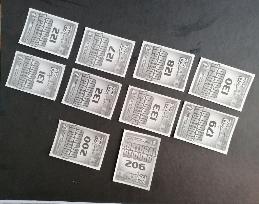 Cromo de futebol do Cristiano Ronaldo, Portugal de Ouro 2011, Panini