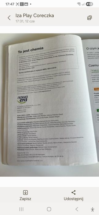 Chemia 1 podrecznik