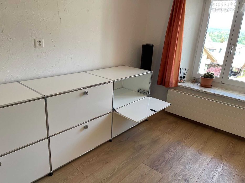 Buffet USM Haller Branco – Design Clássico