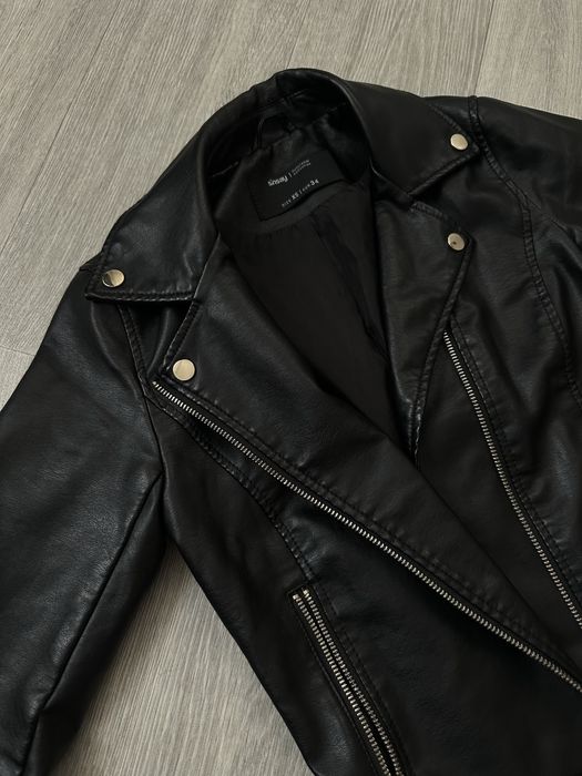 Кожана куртка синсей