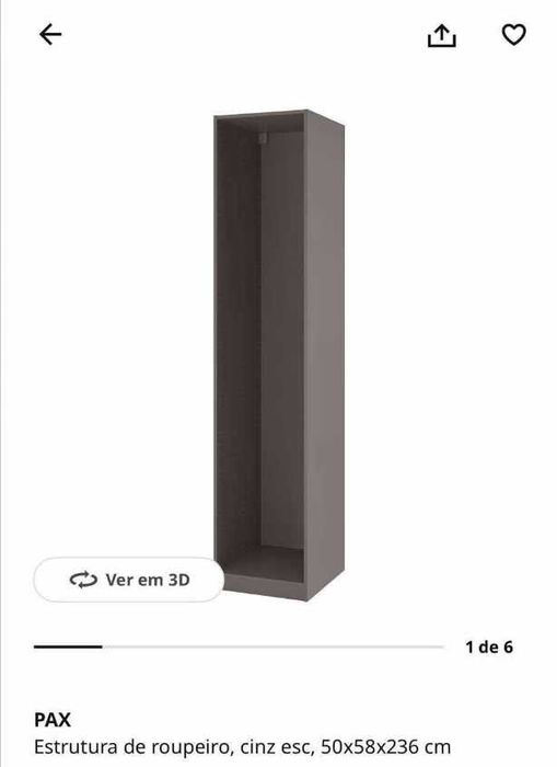 IMPERDÍVEL - Guarda roupas PAX IKEA completo