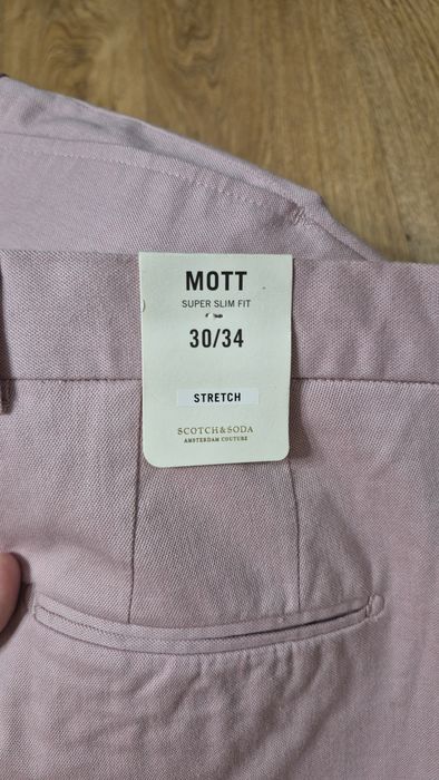 Чоловічі брюки рожеві Scotch & Soda