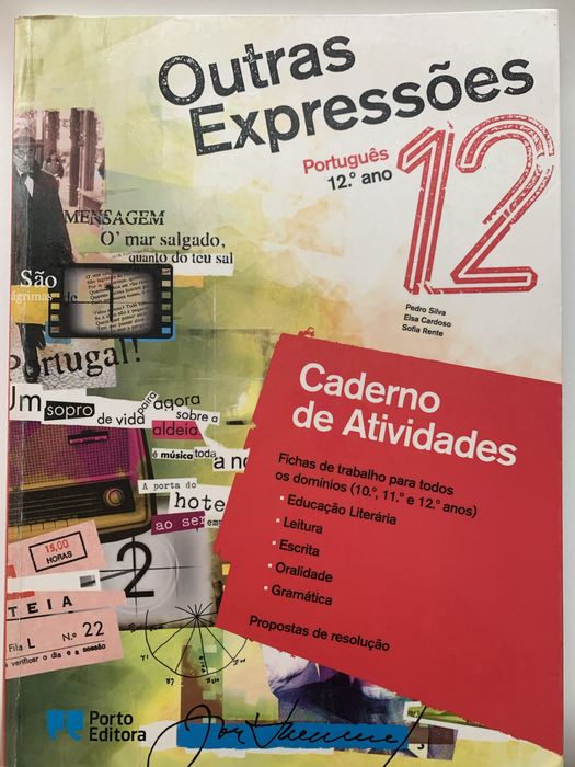 Caderno de atividades de Português 12 ano