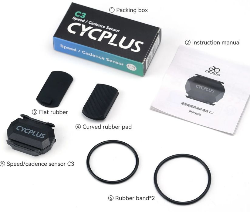 Sprzedam czujnik kadencji/prędkości CycPlus