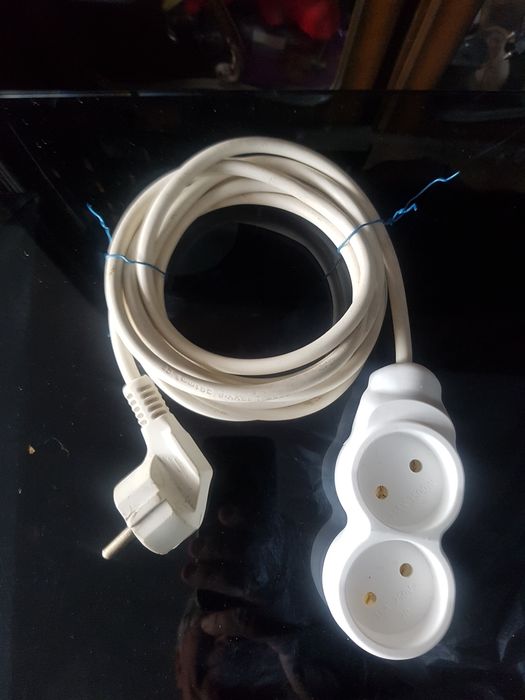 Удлинитель 3м 2×1мм.кв.