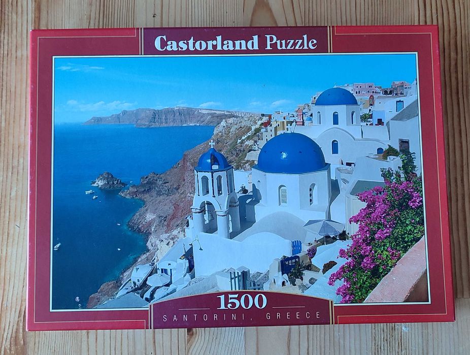 Puzzle Castorland 1500 elementów Santorini Grecja #6