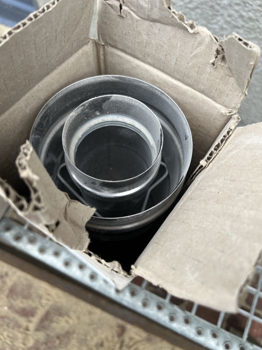 Rura kwasowka dwuscienna 60/100