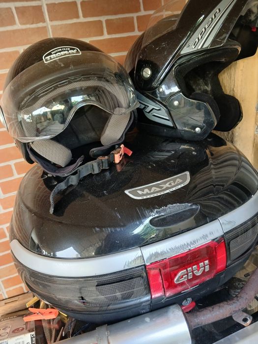 Capacetes Agv trophy msla givi escape