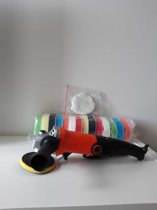 Polidora Carro 1200W com 6 Velocidades | 8000rpm | 14 Esponjas | NOVA