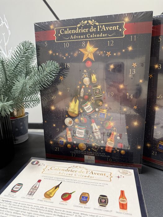 Адвент календар Abtey/ шоколадні пляшечки