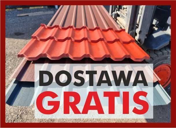 PROMOCJA Blacha Trapezowa NA WYMIAR T18 z DARMOWĄ wysyłką alucynk