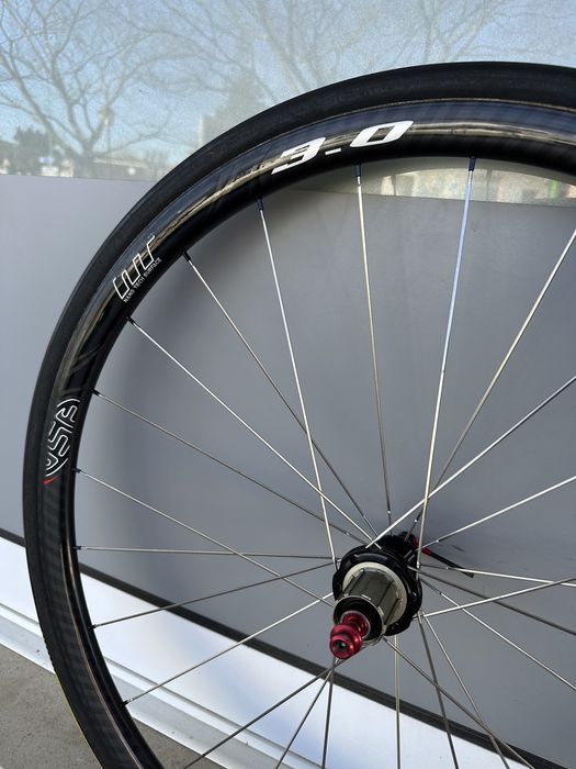 Bicicleta de estrada - Rodas de estrada em carbono