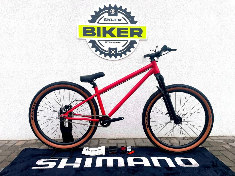 Rower Dirt KONA SHONKY 26 Rama L Street Stunt Pumptrack Manitou Circus