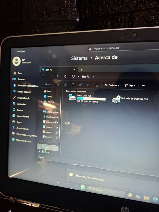 HP 15.6" Touch | 12GB RAM | SSD 240GB | Windows 11