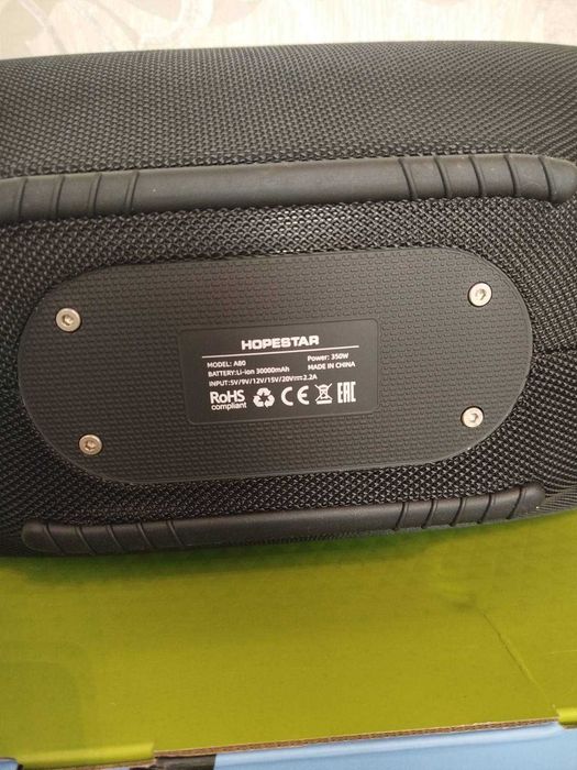 Hopestar A80 350W Bluetooth колонки чорные (Оригинал)